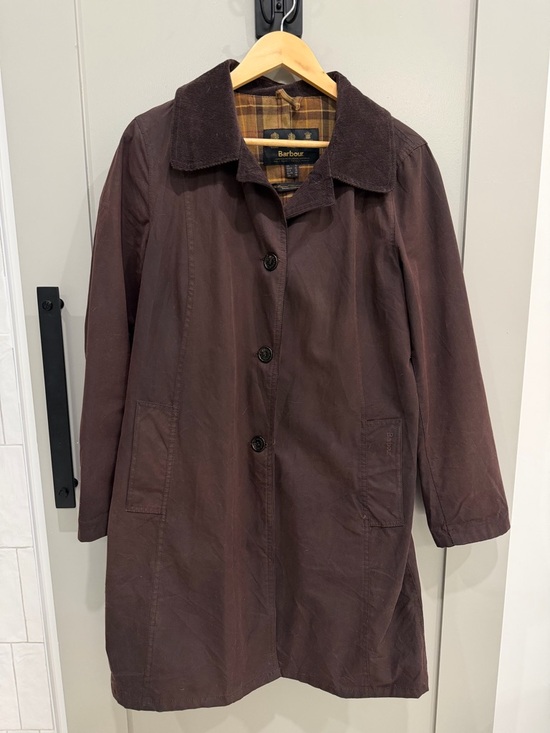 Barbour Jackets & Blazers - Barbour Women's Brown Waxed Cotton Coat